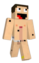 corvette and peach orange Minecraft skin — Slim model — first worn by FemboyJett