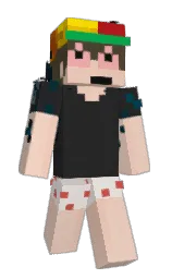 just right and bunker Minecraft skin — Slim model — first worn by Swign