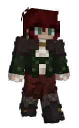 cocoa brown and van cleef Minecraft skin — Slim model — first worn by soroniiii