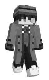 Figtter's Minecraft skin wearing the Vanilla cape