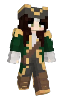 Front of sidebeard's skin