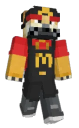 Doggo608's Minecraft skin wearing the Founder's cape