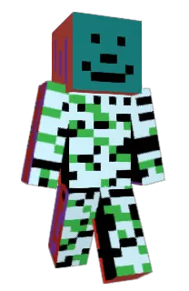 Front of Minecraft skin