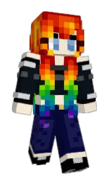 LP89's Minecraft skin wearing the Copper cape