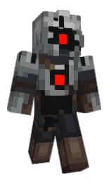 shark and rolling stone Minecraft skin — Slim model