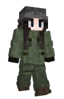 Front of Icyta's skin