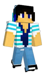 JackBlee's Minecraft skin wearing the Cherry Blossom cape