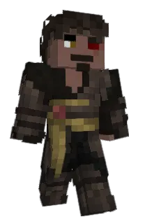 Front of HWER's skin