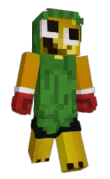 Slim Minecraft skin
