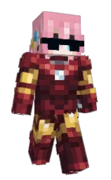wine berry and tamarind Minecraft skin — Slim model