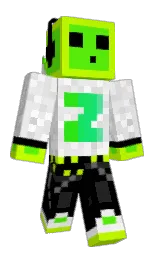 NecroZeta's Minecraft skin wearing the Migrator cape