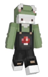 mine shaft and battleship gray Minecraft skin — Slim model — first worn by KaiGuyBiuncle