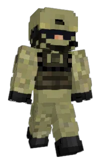 Front of Minecraft skin