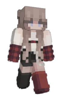 Front of Zoeka's skin