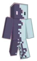 MGKaito's Minecraft skin wearing the Migrator cape