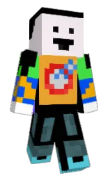 ColadaBoi's Minecraft skin wearing the Migrator cape