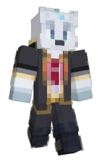 Front of Klourei's skin