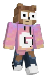 black and cape palliser Minecraft skin — Classic model — first worn by Gemit