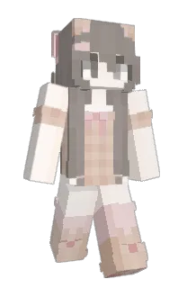 Front of bubely's skin