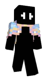 black and malibu Minecraft skin — Slim model — first worn by Skarszewiak