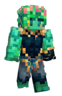 Front of Minecraft skin