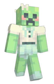 Front of Nerdzed's skin