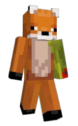 Melon_Foxx's Minecraft skin wearing the Yearn cape