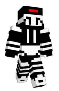 Front of Voiidgazer's skin