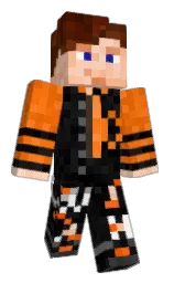 cod gray and black Minecraft skin — Classic model — first worn by Twiggycon13