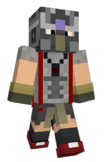 Front of Minecraft skin