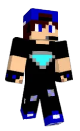 Astronauta_27's Minecraft skin wearing the Pan cape