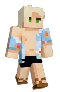 Front of Kazgt's skin