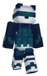 wwwomble's Minecraft skin wearing the Builder cape