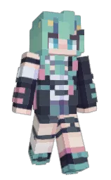 Back of Minecraft skin