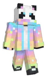 white and romantic Minecraft skin — Slim model