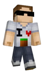 Kokilida's Minecraft skin wearing the Migrator cape