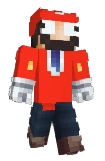 Front of MixedEnder's skin