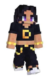 Front of Danni's skin