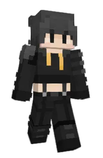 Front of Rattlezee's skin