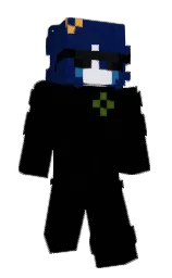 black and diesel Minecraft skin — Slim model