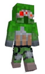 Slim Minecraft skin
