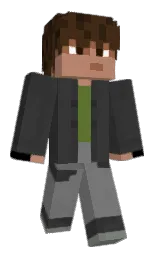 mine shaft and brown derby Minecraft skin — Classic model
