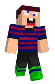 Front of Minecraft skin