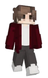 Netjo's Minecraft skin wearing the Migrator cape