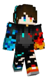 Garlic_OuO's Minecraft skin wearing the Migrator cape