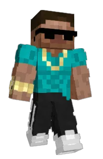 Front of scower's skin