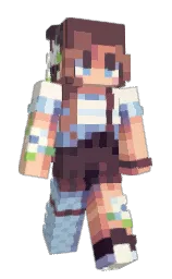 LoafGem's Minecraft skin wearing the Pan cape