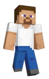 ValiXT's Minecraft skin wearing the Purple Heart cape