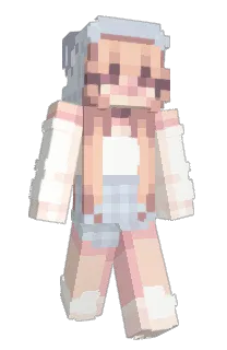 Front of thecowlady's skin