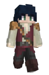 Front of IsZeBikette's skin